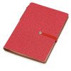 Блокнот А6 «Write and stick» с ручкой и набором стикеров, красный