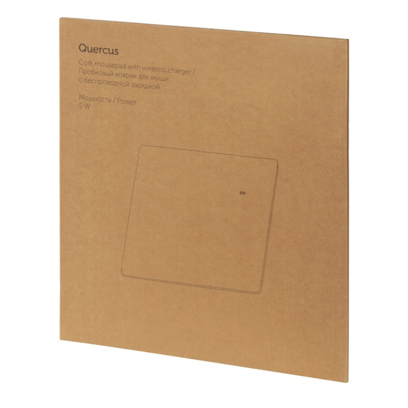 Пробковый коврик для мыши с беспроводной зарядкой «Querсus» (P)