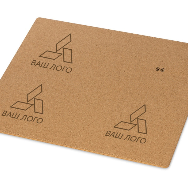 Пробковый коврик для мыши с беспроводной зарядкой «Querсus»