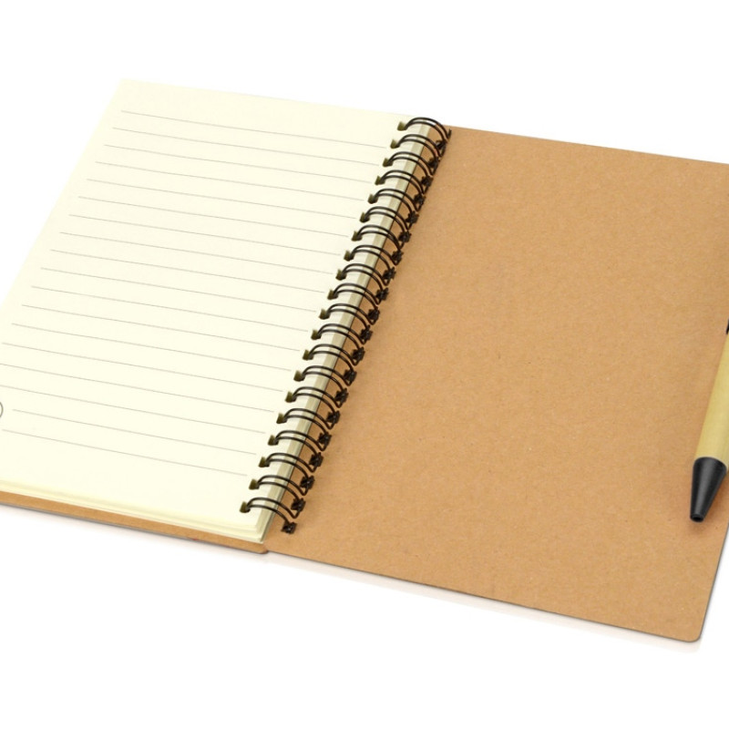 Блокнот "Priestly" с ручкой, черный