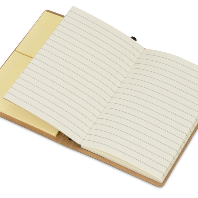 Набор стикеров А6 "Write and stick" с ручкой и блокнотом, черный (Р)