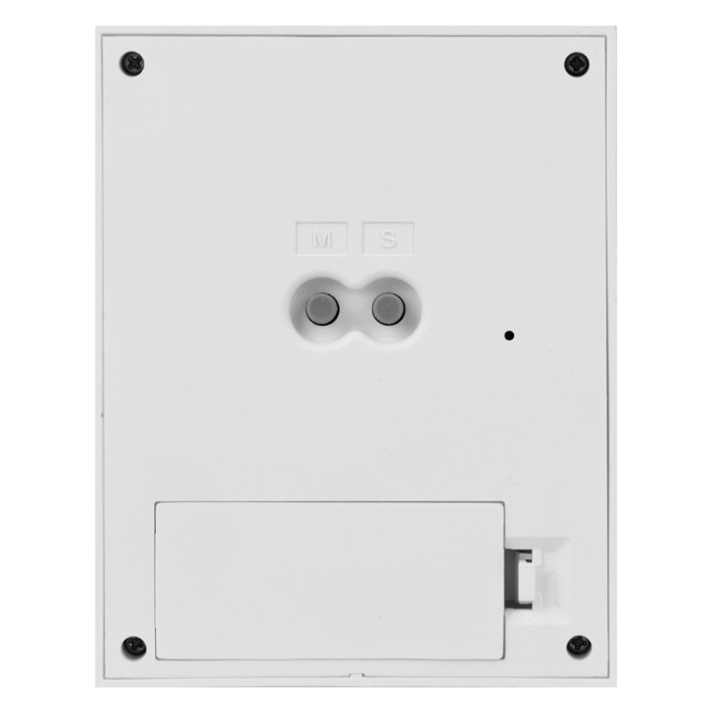 Настольные электронные мультифункциональные часы "Rotatio" с подсветкой, белый