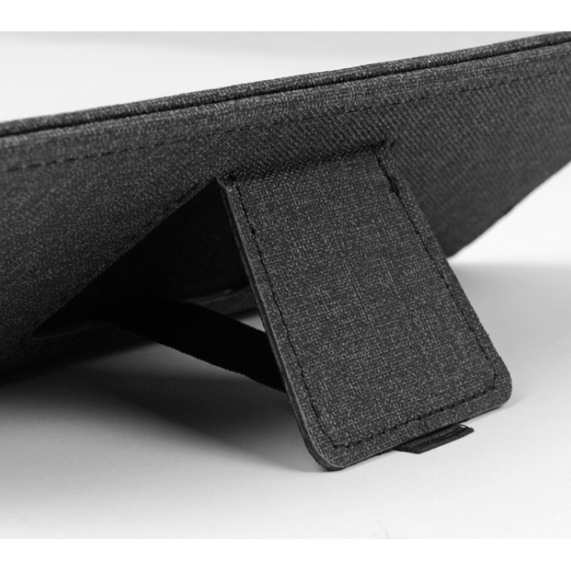 Коврик для мыши с беспроводной зарядкой "Mist", темно-серый (Р)