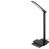Настольная лампа с функцией беспроводной зарядки "Starline", черный