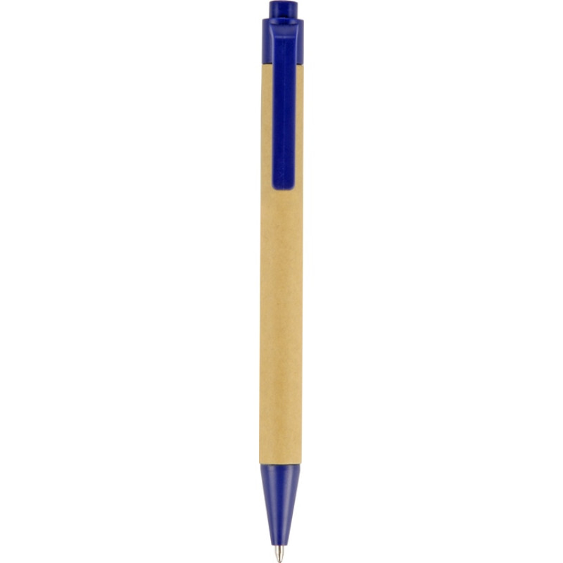 Блокнот "Priestly" с ручкой, синий