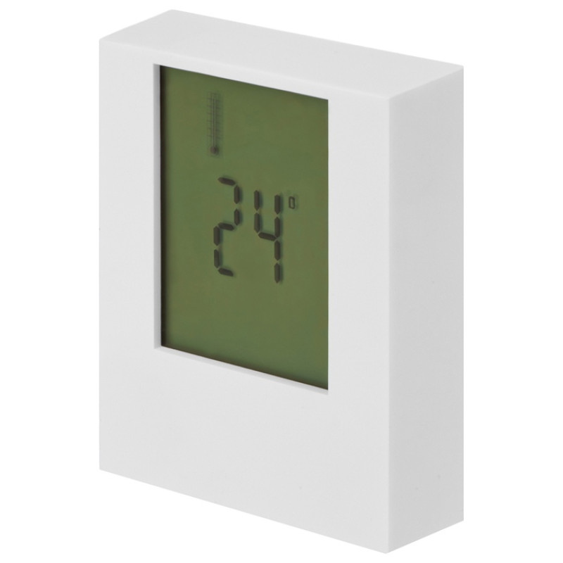 Настольные электронные мультифункциональные часы "Rotatio" с подсветкой, белый