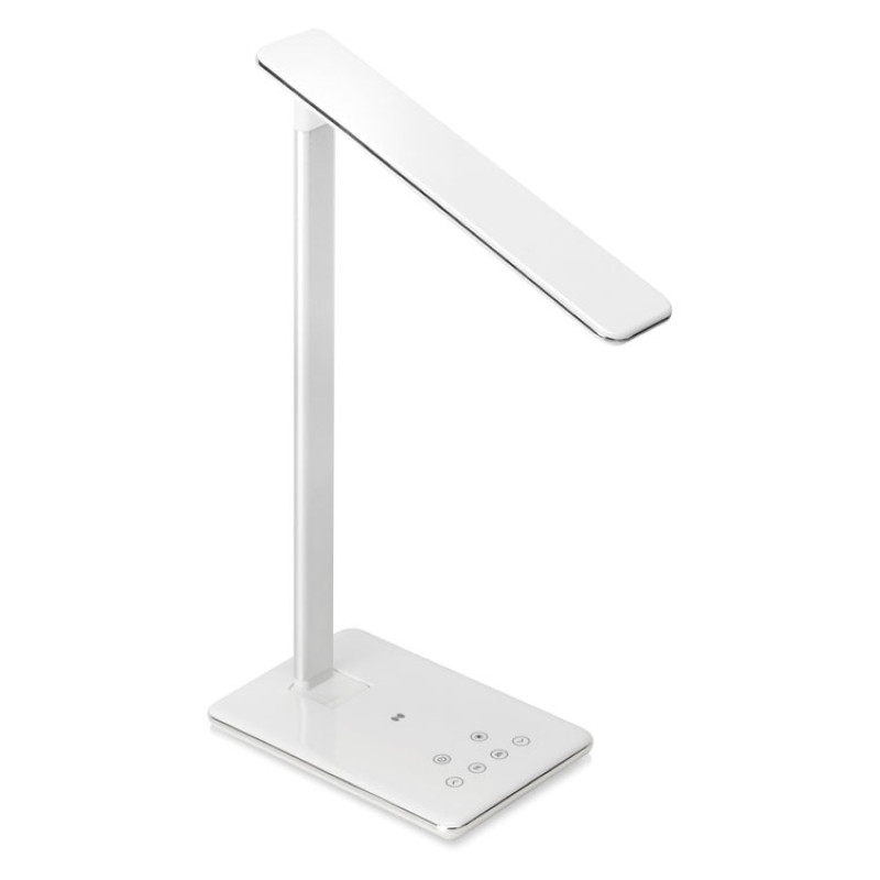 Настольная лампа с функцией беспроводной зарядки "Starline", белый (P)
