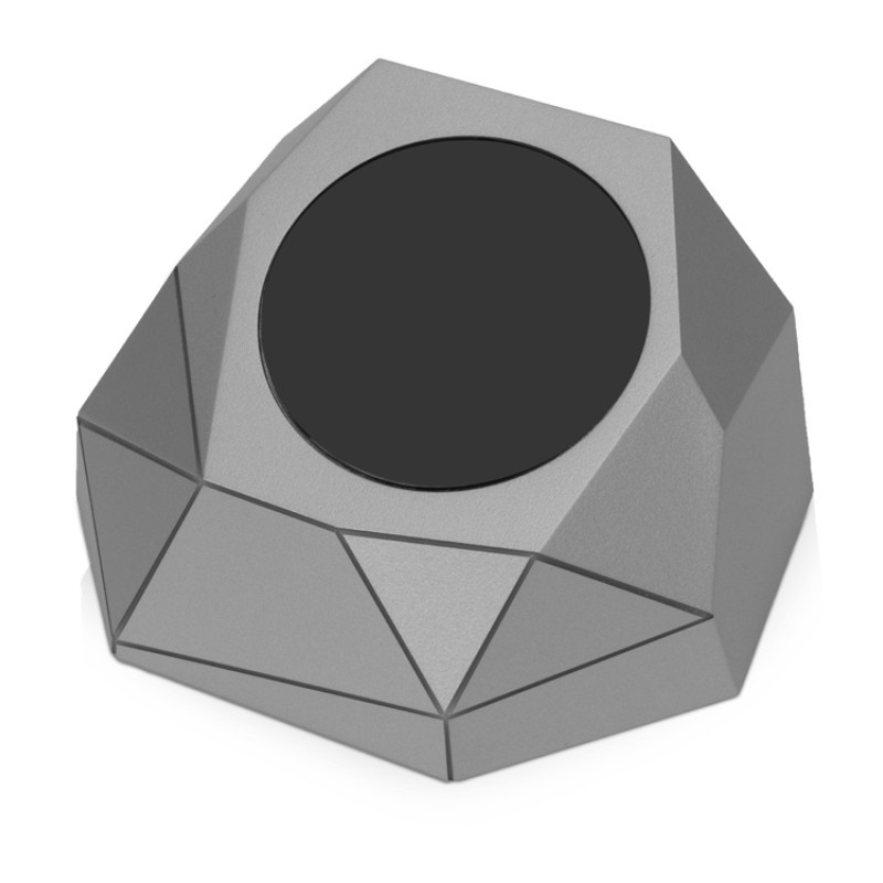 Док-станция «Geo Dock» с быстрой беспроводной зарядкой, серебристый с синей подсветкой. XOOPAR Док-станция «Geo Dock» с быстрой беспроводной зарядкой, серебристый с синей подсветкой. XOOPAR