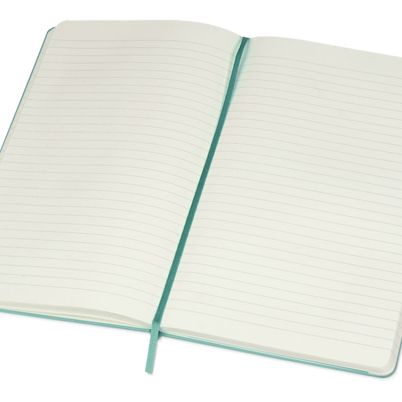Записная книжка Moleskine Classic (в линейку) в твердой обложке, Large (13х21см), морская волна