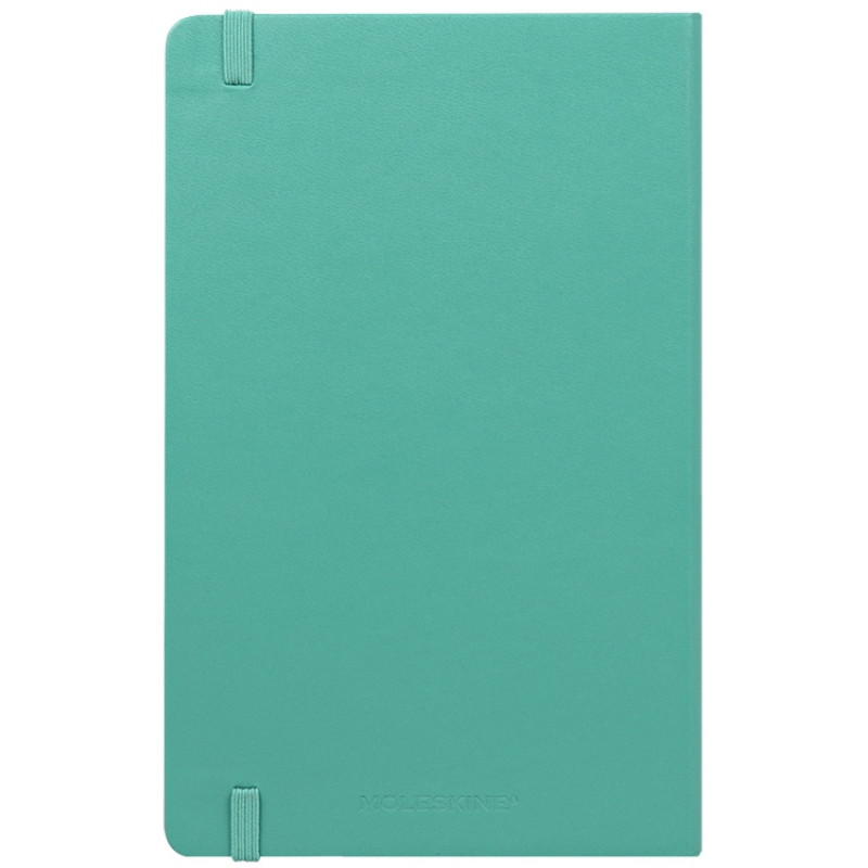 Записная книжка Moleskine Classic (в линейку) в твердой обложке, Large (13х21см), морская волна