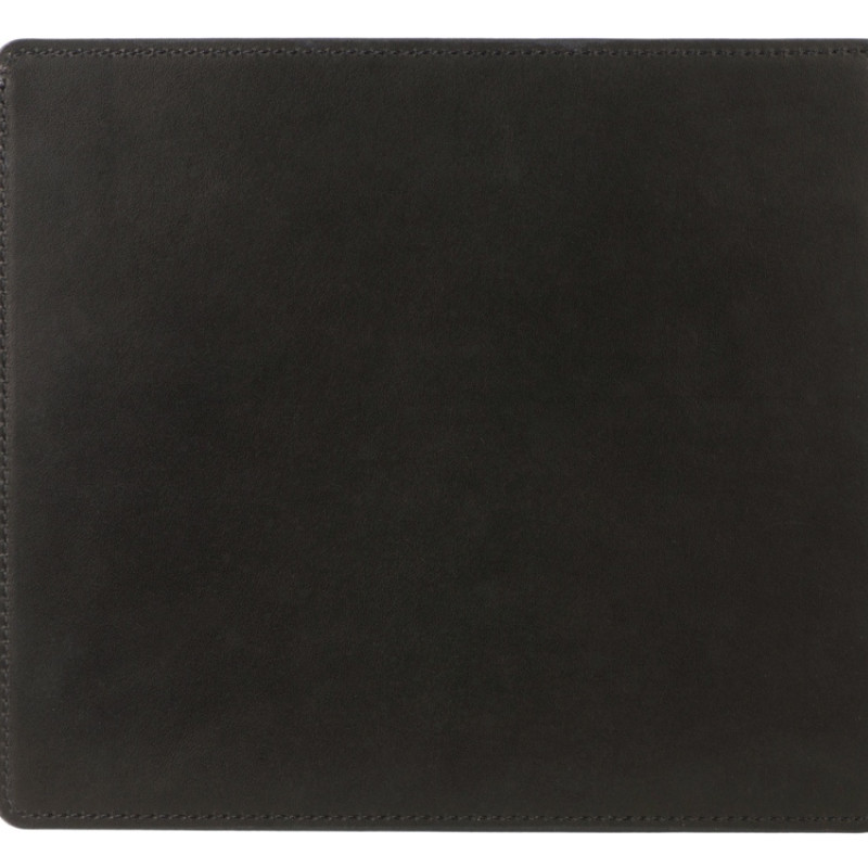 Кожаный коврик для мышки, черный Кожаный коврик для мышки, черный