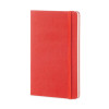 Записная книжка Moleskine Classic (в линейку) в твердой обложке, Large (13х21см), красный