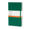 Записная книжка Moleskine Classic (в линейку) в твердой обложке, Large (13х21см), зеленый