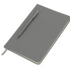 Блокнот А5 "Magnet" 14,3*21 с магнитным держателем для ручки, серый