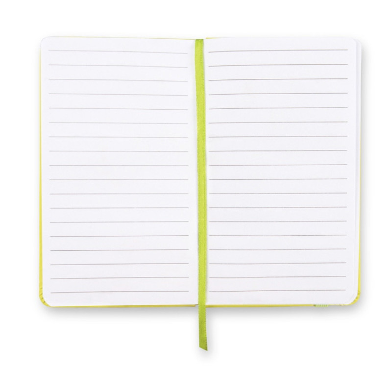 Блокнот A7 "Rainbow S", лайм