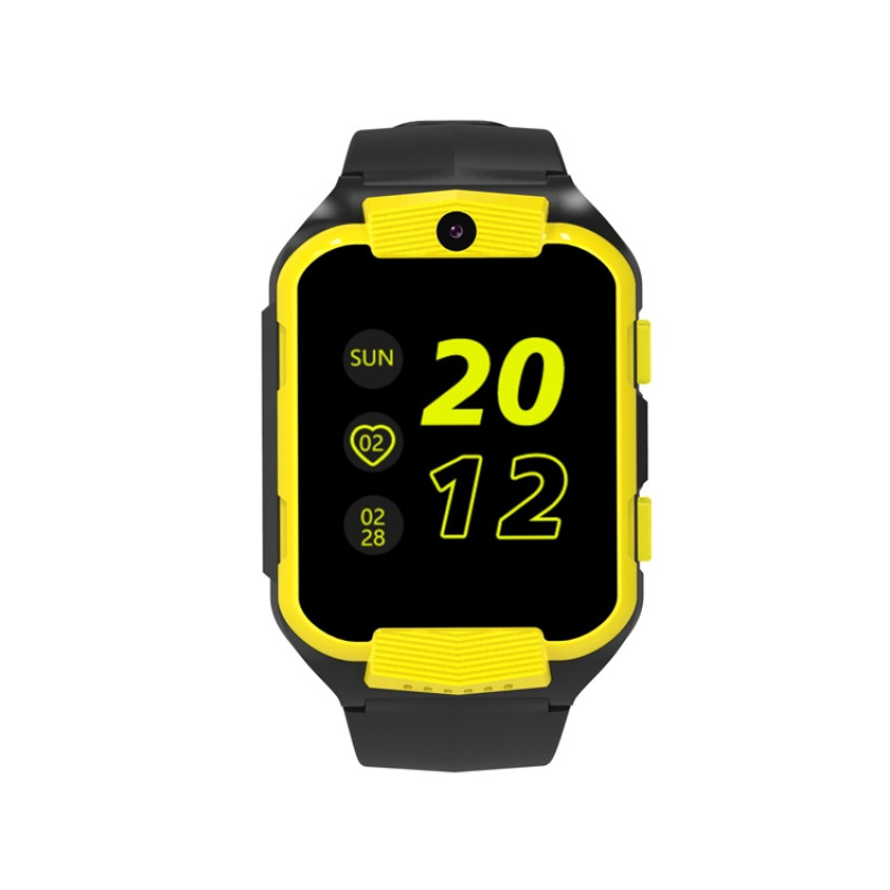 Детские часы "Cindy" KW-41, IP67, желтый/черный