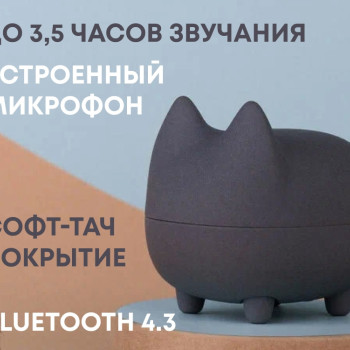 Портативная акустика Rombica Mysound Tito 2C, темно-серый