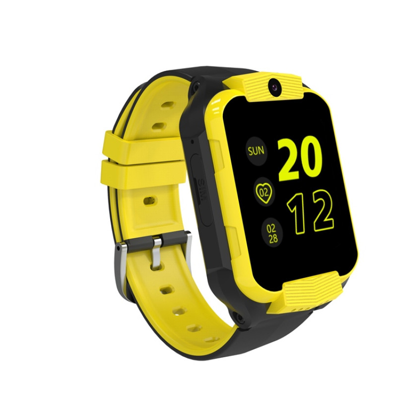 Детские часы "Cindy" KW-41, IP67, желтый/черный