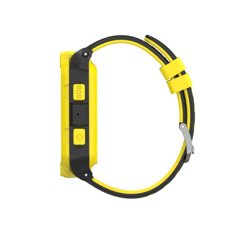 Детские часы "Cindy" KW-41, IP67, желтый/черный