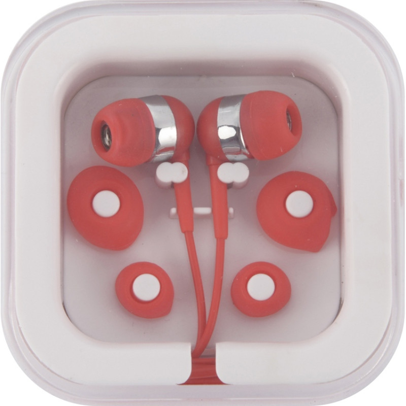 Наушники суперлегкие "Sargas", красный