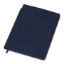 Блокнот А5 "Notepeno Max", 96 листов 80 гр/м2 белой FSC бумаги, темно-синий