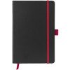Блокнот "ColorNote Black", твердая обложка A5, 80 листов, черный с красным (Р) Блокнот "ColorNote Black", твердая обложка A5, 80 листов, черный с красным (Р)