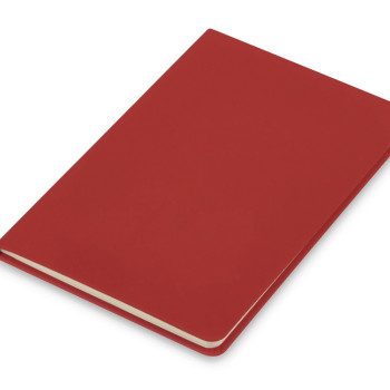 Блокнот "Wispy", твердая обложка A5, 64 листа в линейку, красный (Р)