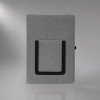 Блокнот "Pocket" 140*205 мм с карманом для телефона, серый