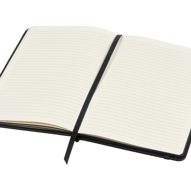 Блокнот "ColorNote Black", твердая обложка A5, 80 листов, черный