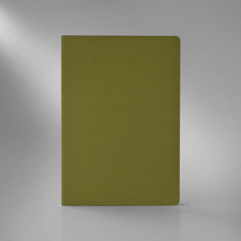 Бизнес тетрадь А5 "Pragmatic", 40 листов в клетку, зеленый хаки