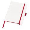 Блокнот "ColorNote White", твердая обложка A5, 80 листов, белый с красным Блокнот "ColorNote White", твердая обложка A5, 80 листов, белый с красным