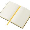 Бизнес блокнот "Bossy Junior" с цветным срезом, твердая обложка, 96 листов, черный и желтый