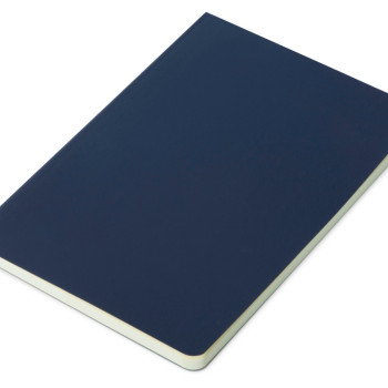 Блокнот "Wispy 2.0", гибкая обложка A5, 64 листа в линейку, темно-синий
