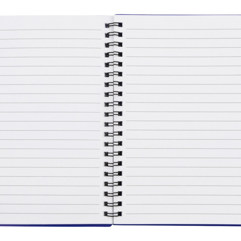 Блокнот "Контакт" с ручкой, синий (Р)