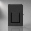 Блокнот "Pocket" 140*205 мм с карманом для телефона, черный Блокнот "Pocket" 140*205 мм с карманом для телефона, черный