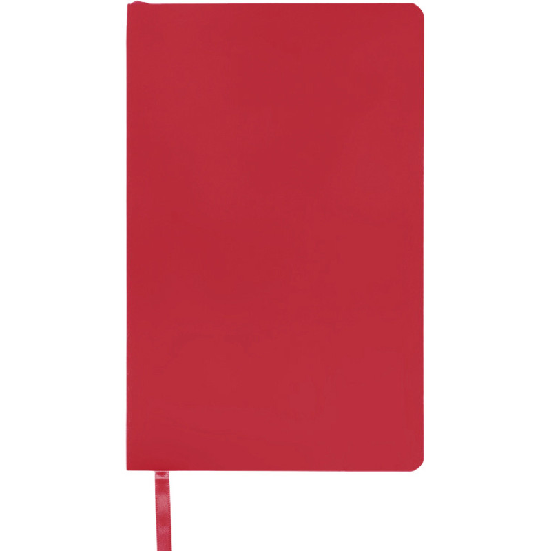 Блокнот "Softy 2.0", гибкая обложка A5, 80 листов, красный (Р)