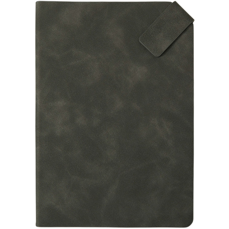 Блокнот А5 в гибкой обложке "Chaplin", серый