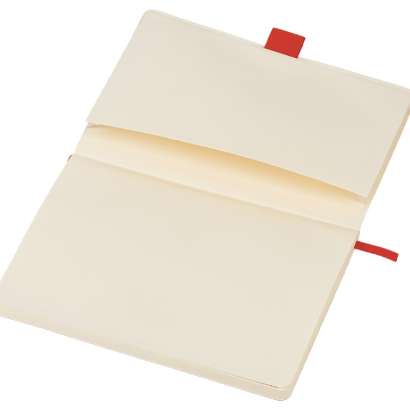 Блокнот "Vision 2.0" А5 в гибкой обложке, красный