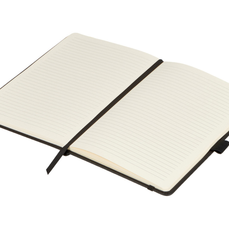 Блокнот "Softy 2.0", твердая обложка A5, 80 листов, черный