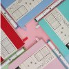 Скетчбук "Sketch & Art" в мягком переплете 145х145 мм, 100 л. бежевой бумаги 100 гр., голубой