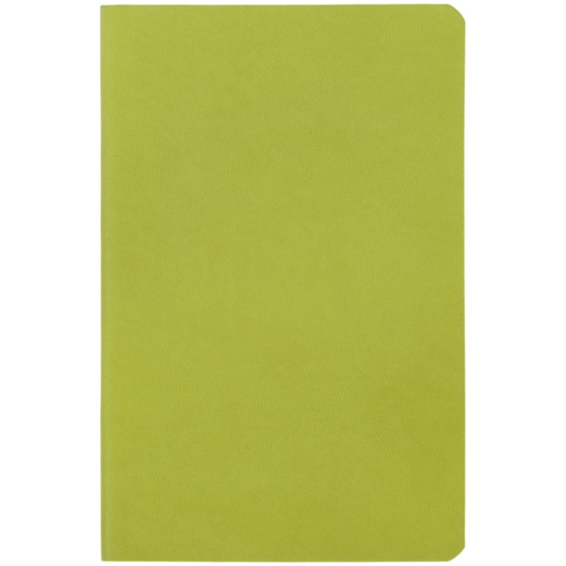 Блокнот "Softy 2.0", гибкая обложка A6, 80 листов, зеленое яблоко