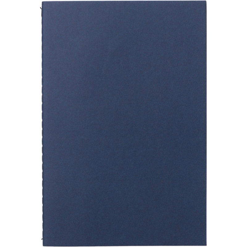 Блокнот "Monet", гибкая обложка A5 из моющегося крафта, 32 листа, темно-синий