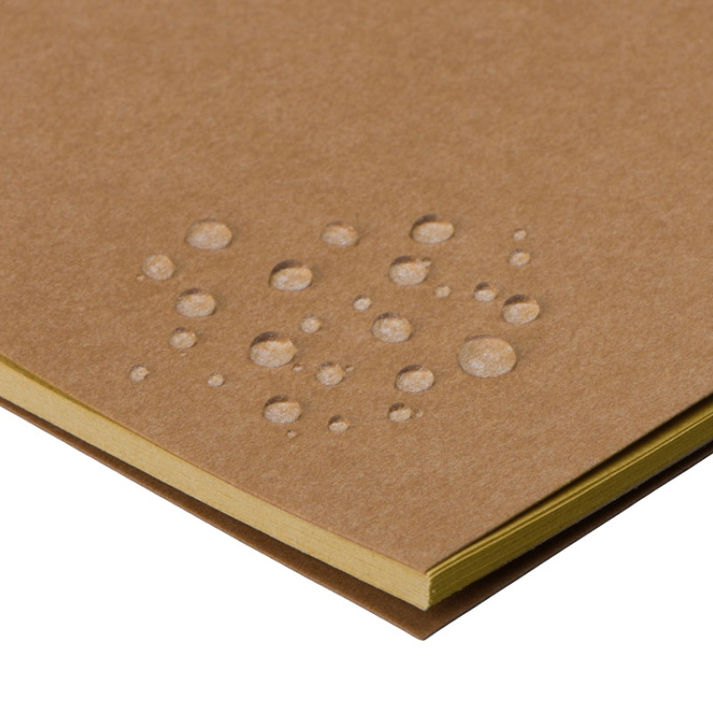 Блокнот "Monet", гибкая обложка A5 из моющегося крафта, 32 листа, натуральный