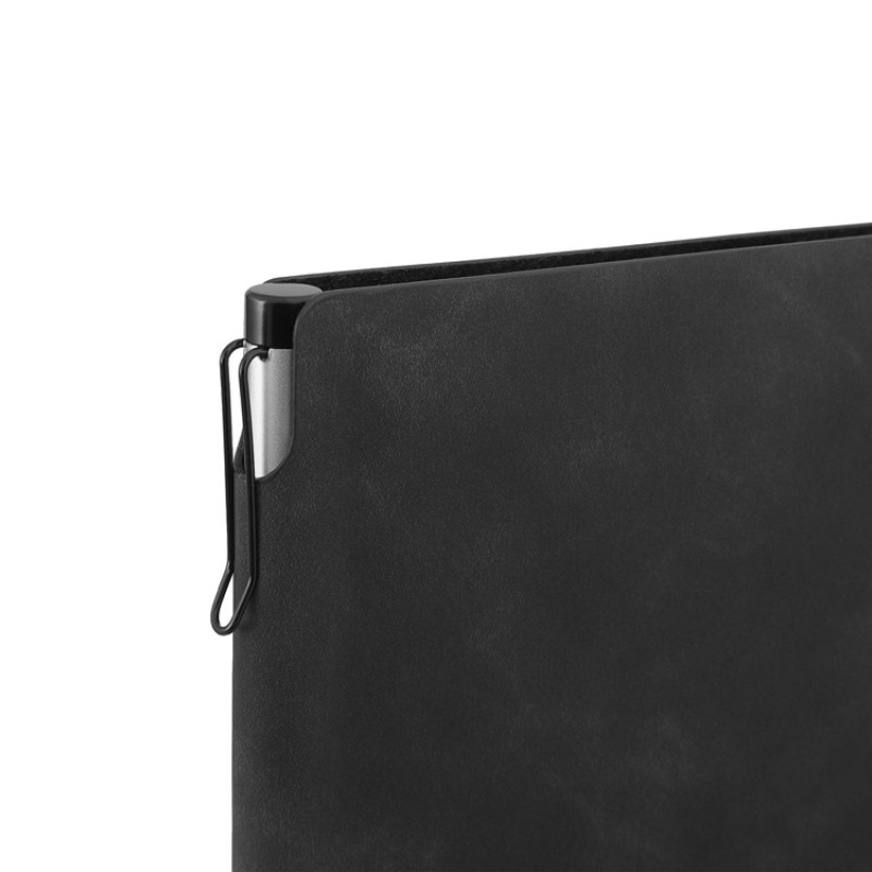 Блокнот А5 "Notepeno Max", 96 листов 80 гр/м2 белой FSC бумаги, черный