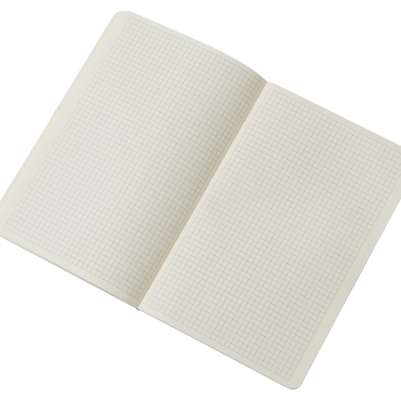 Блокнот в гибкой обложке A5 «Виспи 2.0» в клетку, красный