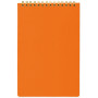 Блокнот А5 на гребне "Pragmatic" 60 листов в линейку, оранжевый (Р)
