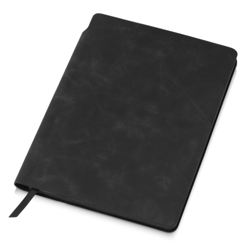 Блокнот А5 "Notepeno Max", 96 листов 80 гр/м2 белой FSC бумаги, черный