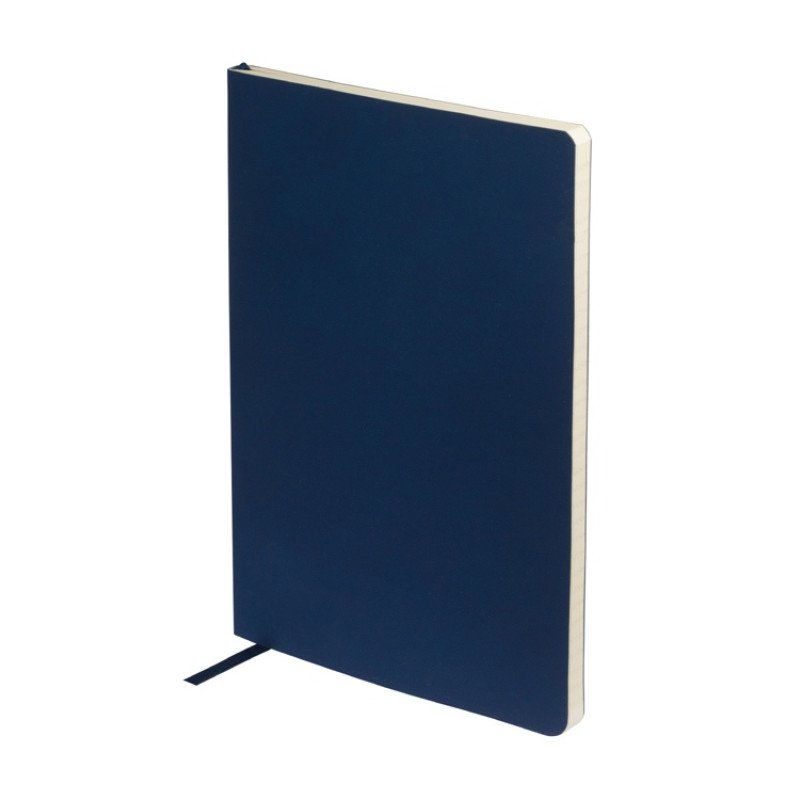 Блокнот А5 "Megapolis Flex Velvet", темно-синий Блокнот А5 "Megapolis Flex Velvet", темно-синий