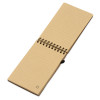 Блокнот B7 «Forli» с обложкой из пробки, натуральный (Р)