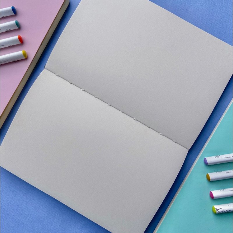 Скетчбук "Sketch & Art" в мягком переплете 140х210 мм, 100 л. бежевой бумаги 100 гр., черный Скетчбук "Sketch & Art" в мягком переплете 140х210 мм, 100 л. бежевой бумаги 100 гр., черный